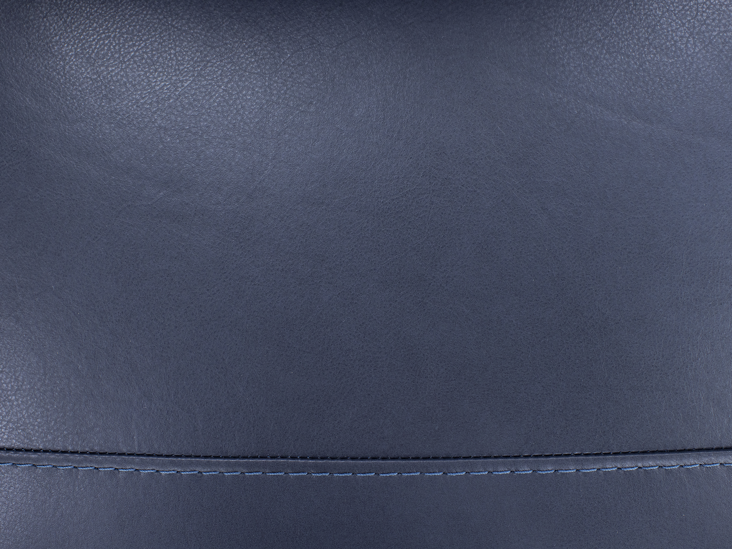 Paloma Leather Sofa in Indigo